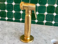 Unlacquered Solid Brass Kitchen Side Sprayer: High Pressure