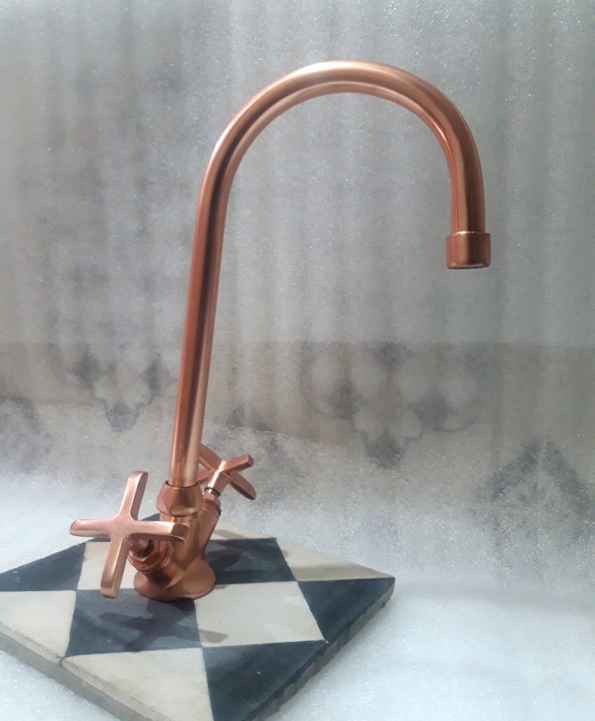 Goesneck Copper sink Faucet – Kitchen Bar Sink Tap