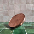 Unlacquered Copper Shower Head, Easy Install