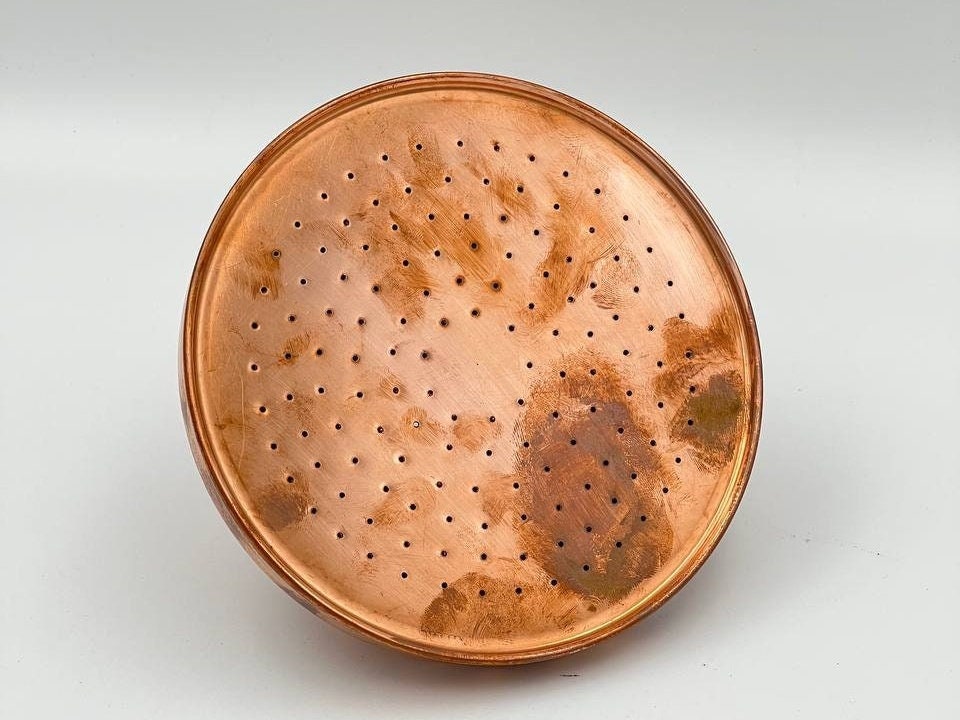 Handcrafted Solid Copper Rain Shower Head: Vintage Style