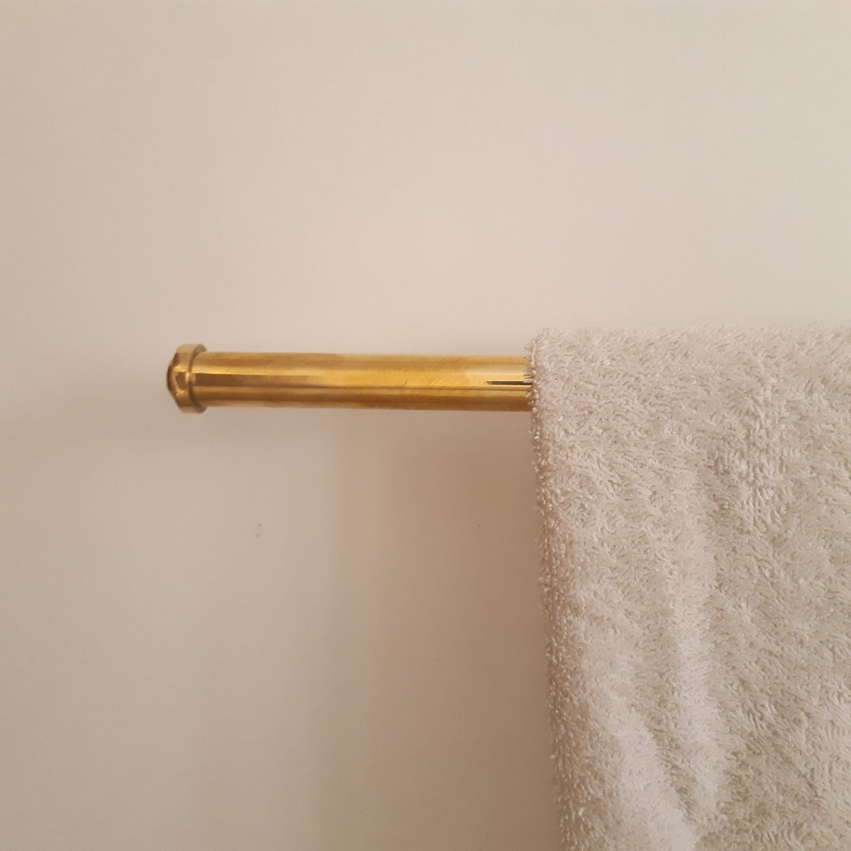 Handmade Solid Brass Towel Bar