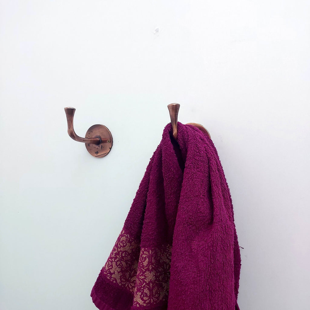 Handmade Solid Copper Wall Hook