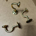Unlacquered Brass Hooks, Wall Hooks For Entry home, Hallway Hooks Hangers, Home Decor Hooks