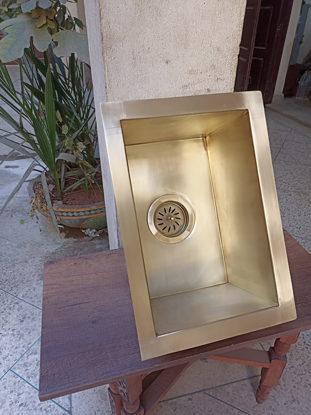 Handmade Brass Undermount Sink