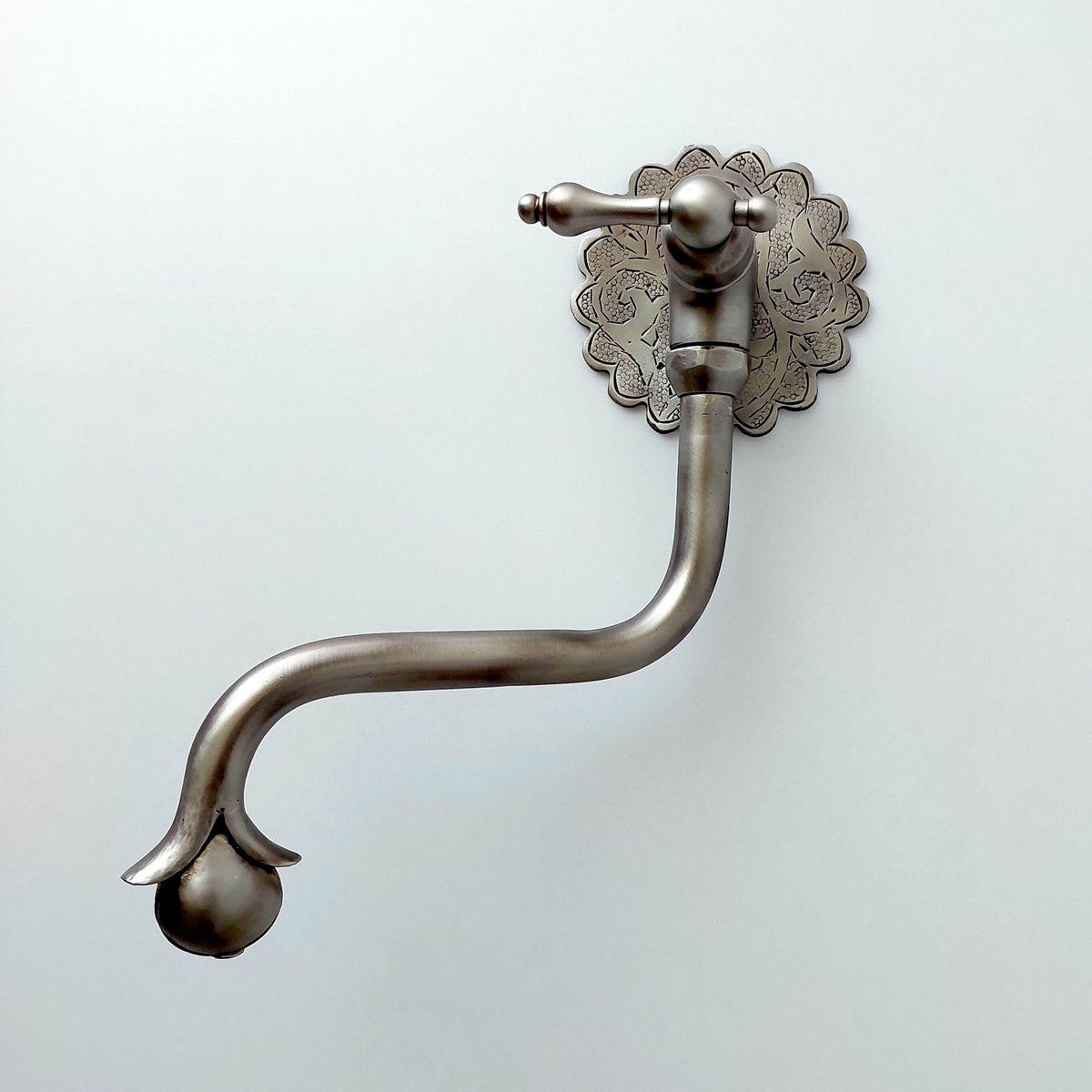 Nickel Wall Mount Pot Filler