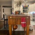 Handmade Unlacquered Brass Pot Rail