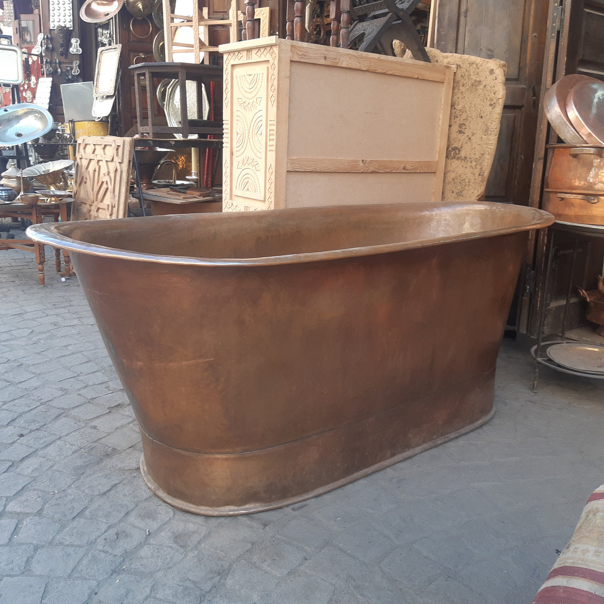 Custom Handcrafted Copper Bathtub