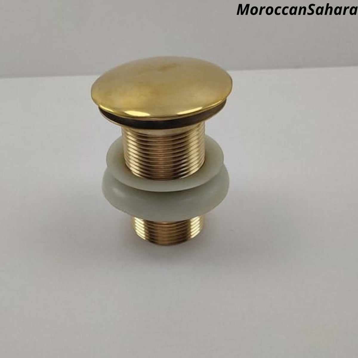 Solid Unlacquered brass sink drain, Solid Brass Drain, Pop Up Drain