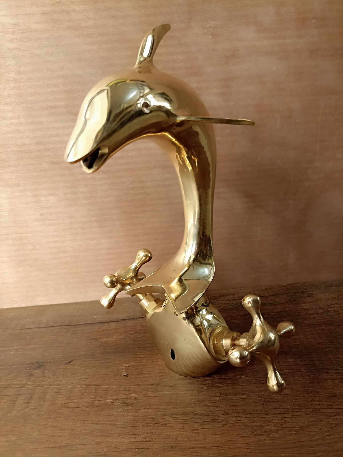 Moroccan Brass Fish Faucet