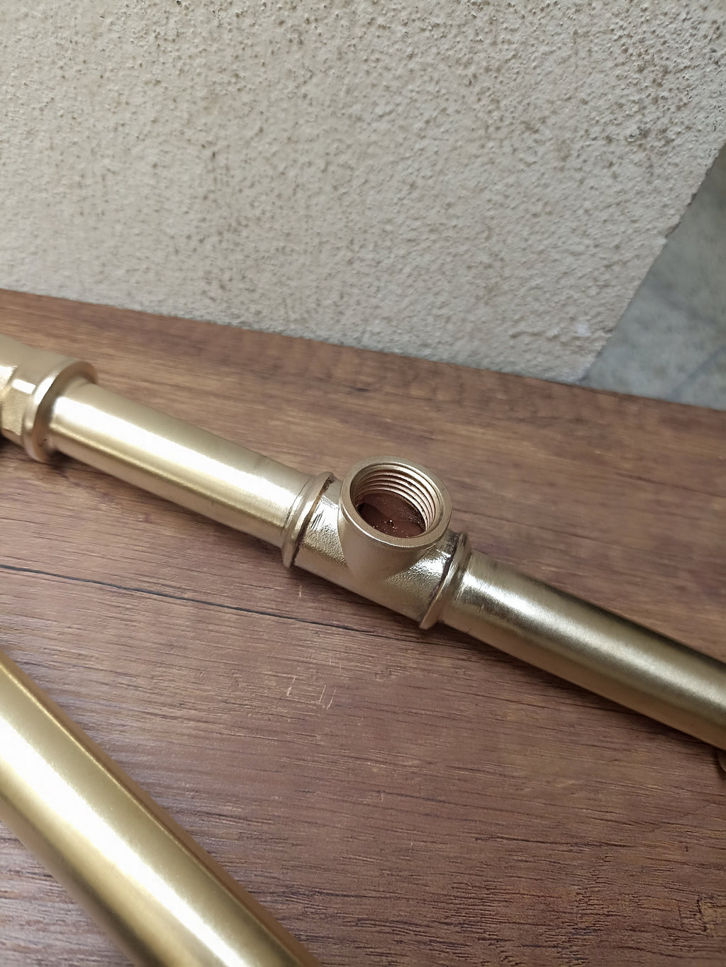 Brass Elegance: Unlacquered Shower System for Master Bath. Solid Brass Rain Shower for Luxurious Experience. Handcrafted