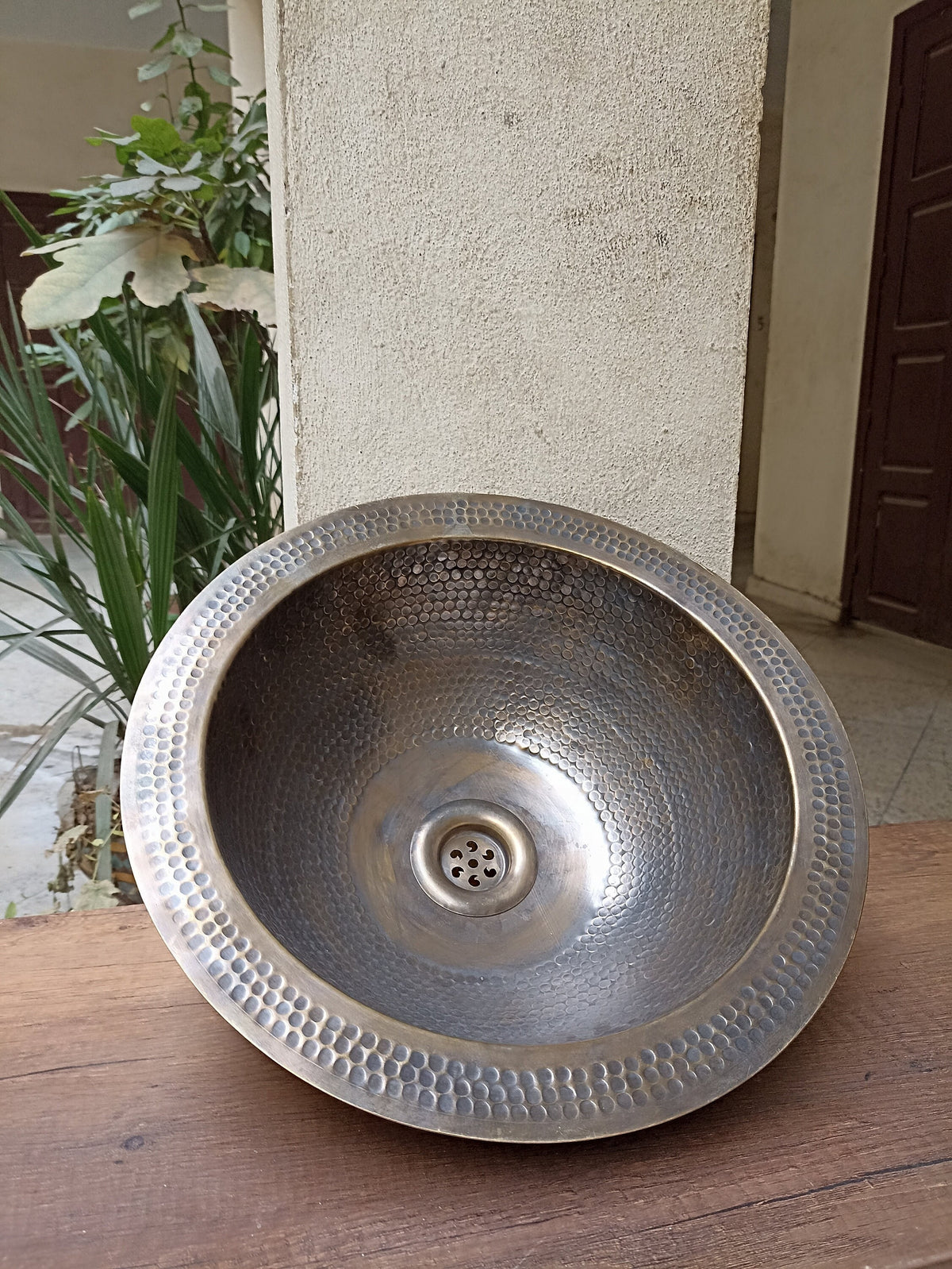 Artisanal Handmade Brass Vessel Sink