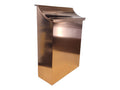 Handmade Wall Mount Copper Mailbox,Classic mailbox