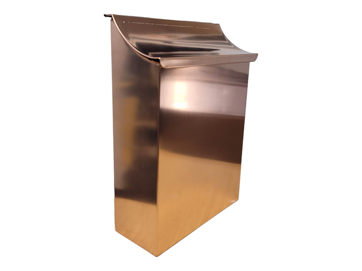 Handmade Wall Mount Copper Mailbox,Classic mailbox