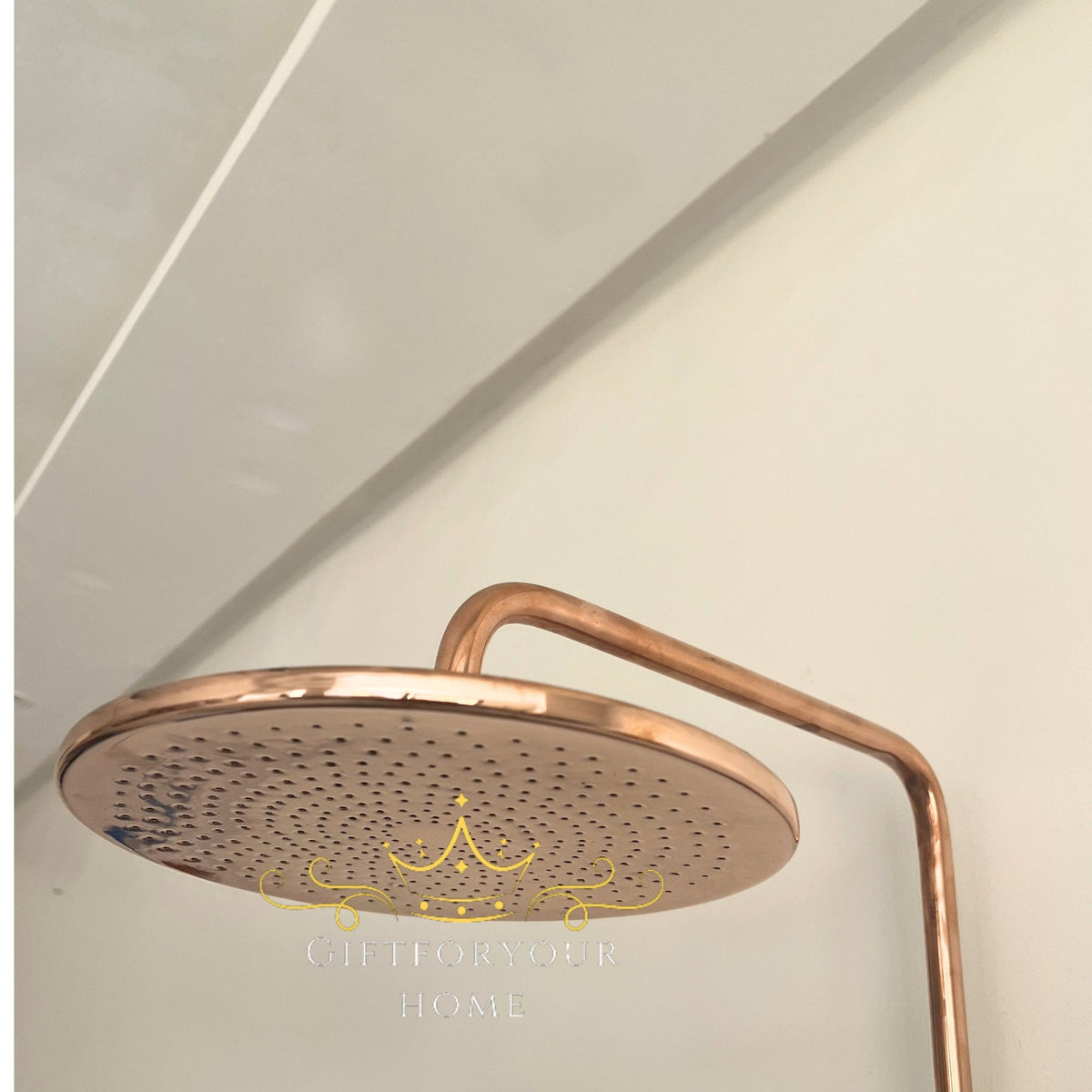 shower head copper, Solid brass Moroccan Shower Head, copper shower head, Unlacquered Solid Copper Rain Shower Head,work