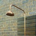 Handcrafted Solid Copper Rainfall Showerhead