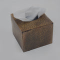 Antique Tissue Box Cover, Brass Tissue Dispenser, Bronze Tissue Cover