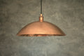 Copper Pendant Light Fixture, Kitchen Island Hanging Light, Hammered Solid Copper Dome, Ceiling Shade Light Copper