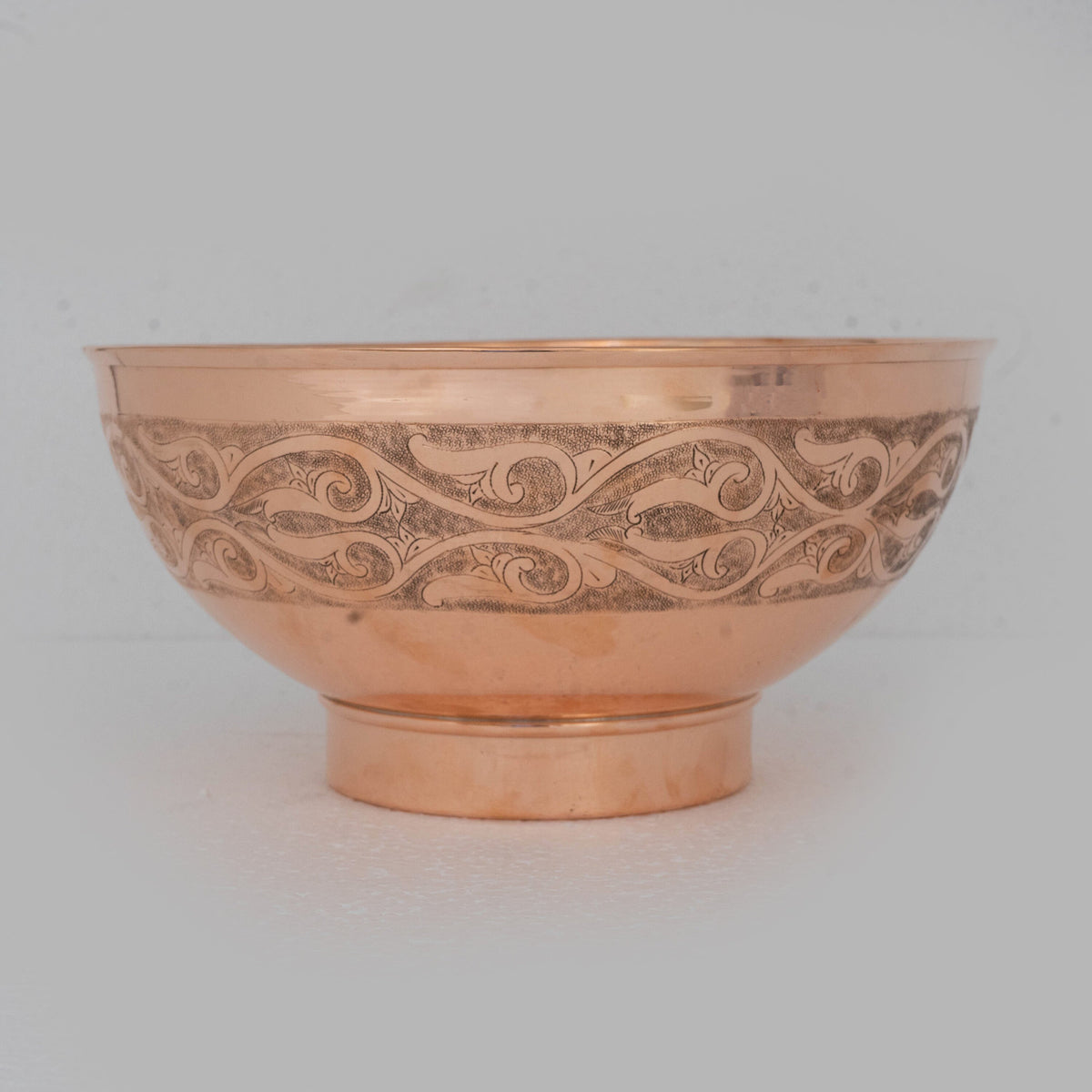 Unlacquered Copper Vessel Sink, Top Mount Vanity Sink, Countertop Round Basin, Bowl Vessel Sink Copper