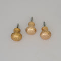 4-Pack Solid Brass Round Knobs, Drawer Knobs, Cabinet Knob, Wardrobe Handles, Cupboard Knobs