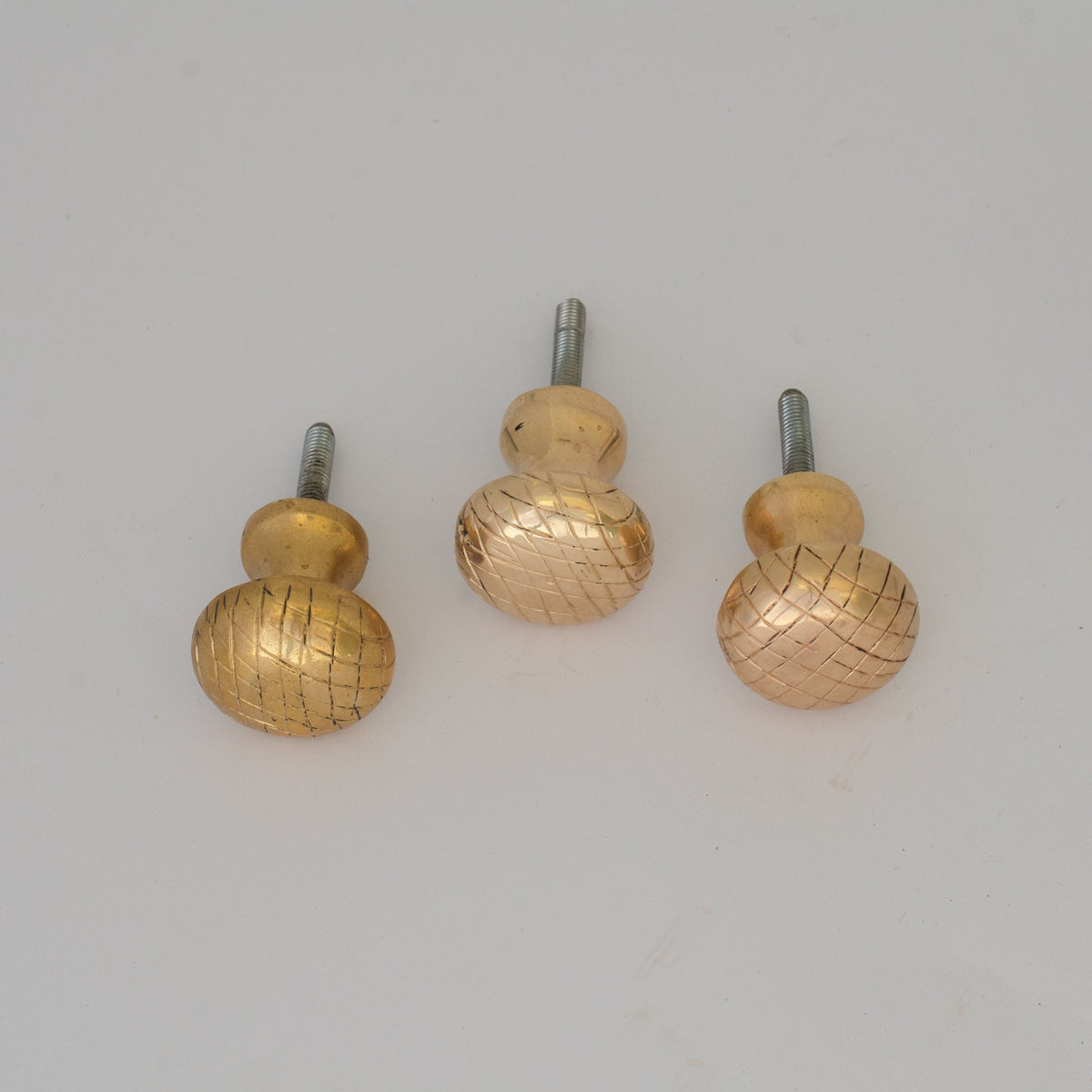 4-Pack Solid Brass Round Knobs, Drawer Knobs, Cabinet Knob, Wardrobe Handles, Cupboard Knobs