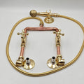 Handmade Unlacquered Copper Shower System: Industrial Exposed Design