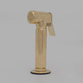 Solid Brass Kitchen Hand Sprayer, Unlacquered Brass Kitchen Sink Side Sprayer
