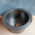 Hammered Unlacquered Brass Sink