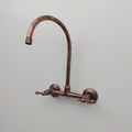 Antique Copper Gooseneck Faucet