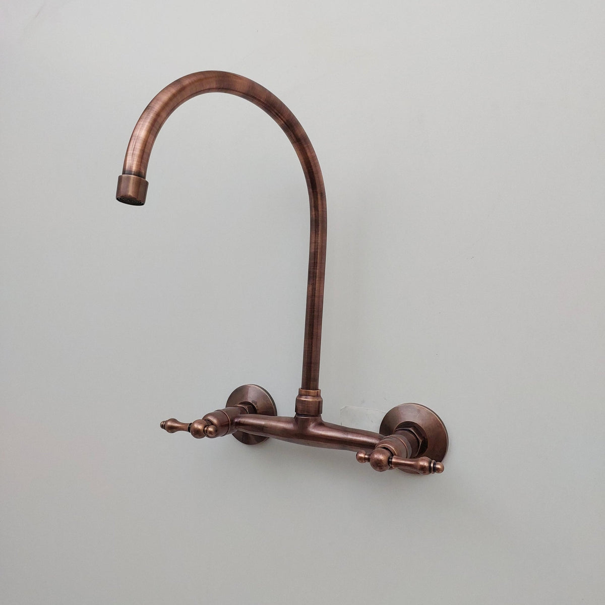 Antique Copper Gooseneck Faucet
