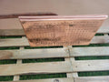 Handmade Copper Rectangular Shower Head - Unlacquered Copper Shower Head - Luxurious Rain Showerhead for Indoor & Outdoo