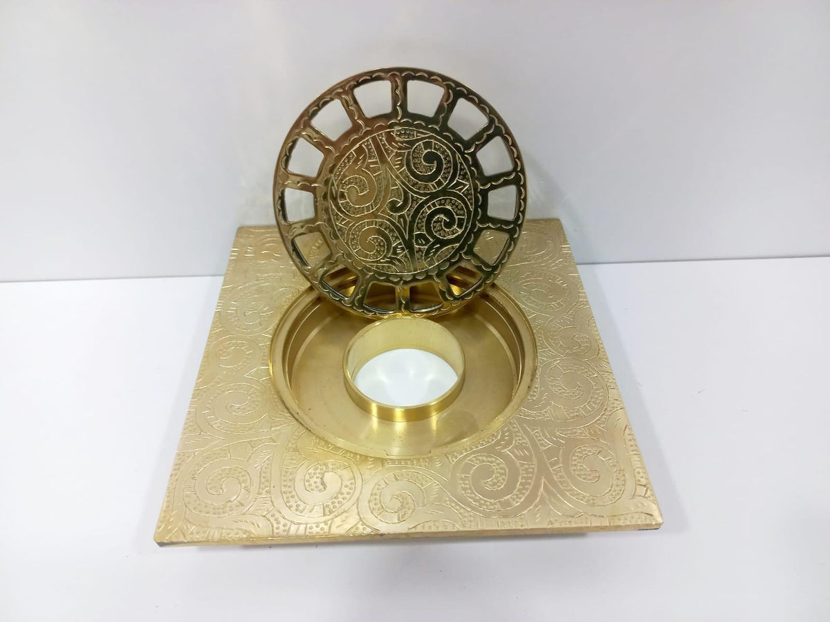 Unlacquered solid brass shower floor drain, brass floor drain, floor drain, Brass shower, Drain shower, drainage, drain,