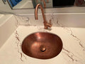 Unlacquered Moroccan Brass Faucet: Single Hole Wet Bar Tap