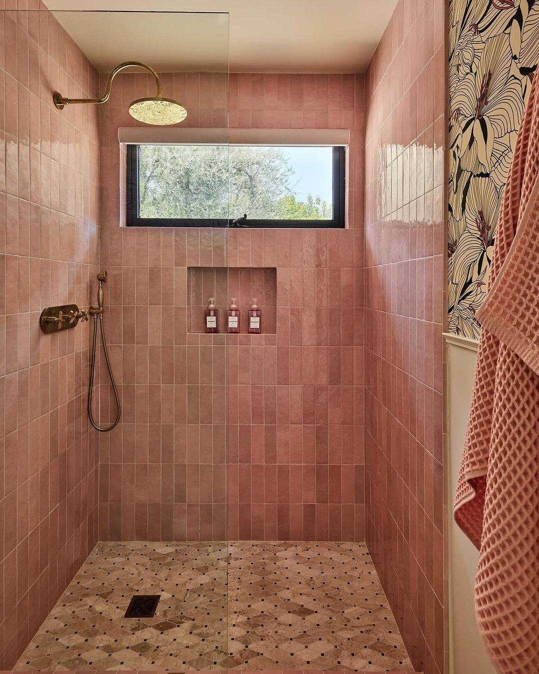 Handcrafted Solid Brass Shower Head And handheld Set,wall mounted shower system