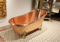 Handmade Solid Copper Slipper Bathtub: Antique Freestanding Luxury Tub
