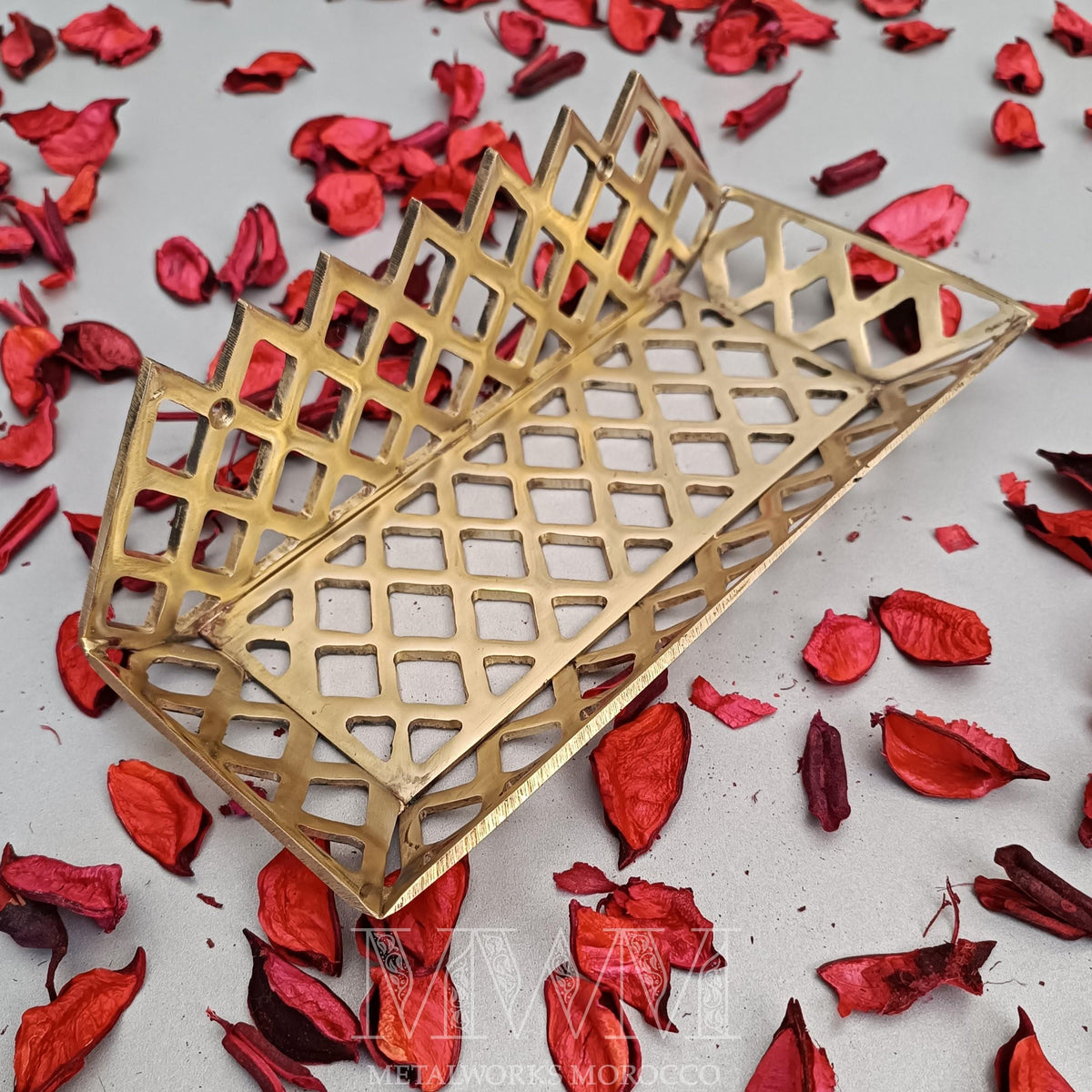 Unlacquered Brass Wall Shelf for Shower or Bath