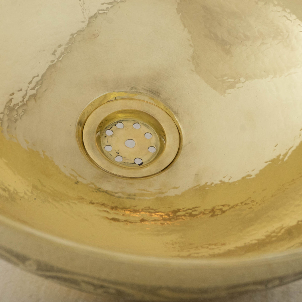 Handcrafted Vessel Sink Engraved Solid Brass Vessel Sink, Customizable Brass Sink