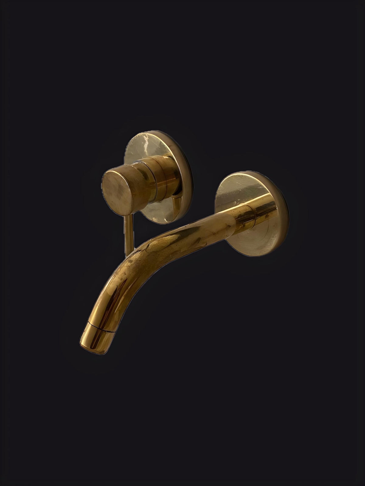 Unlacquered Brass Wall Mount Faucet