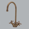 Oil Rubbed Bronze Single Hole Faucet, Antique Bronze Bathroom Sink Faucet