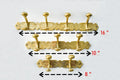 Moroccan Hooks brass . Solid Brass Embossed Coat - brass hook moroccan Etched Bathroom Towel Hooks