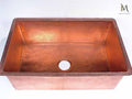 Solid Copper Hammered Kitchen Bar Sink-16 Gauge Copper, Copper Hammered Sink, Kitchen Bar Sink, Island Sink,Copper sink