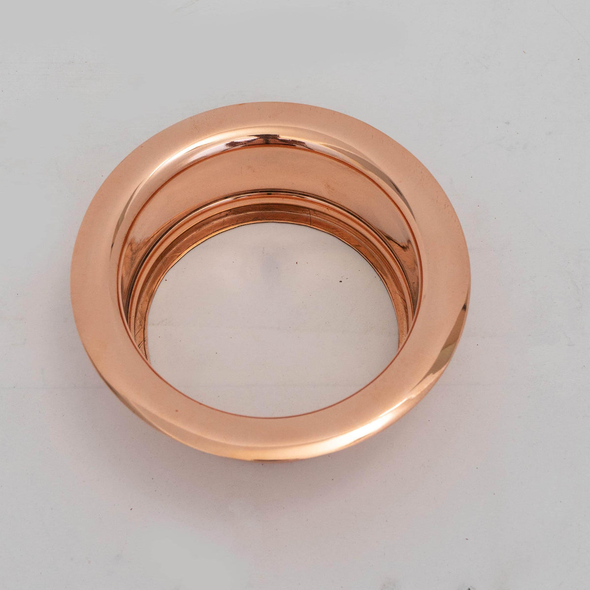Unlacquered Copper Garbage Disposal Flange, 3 1/2 Standard Sink Kit