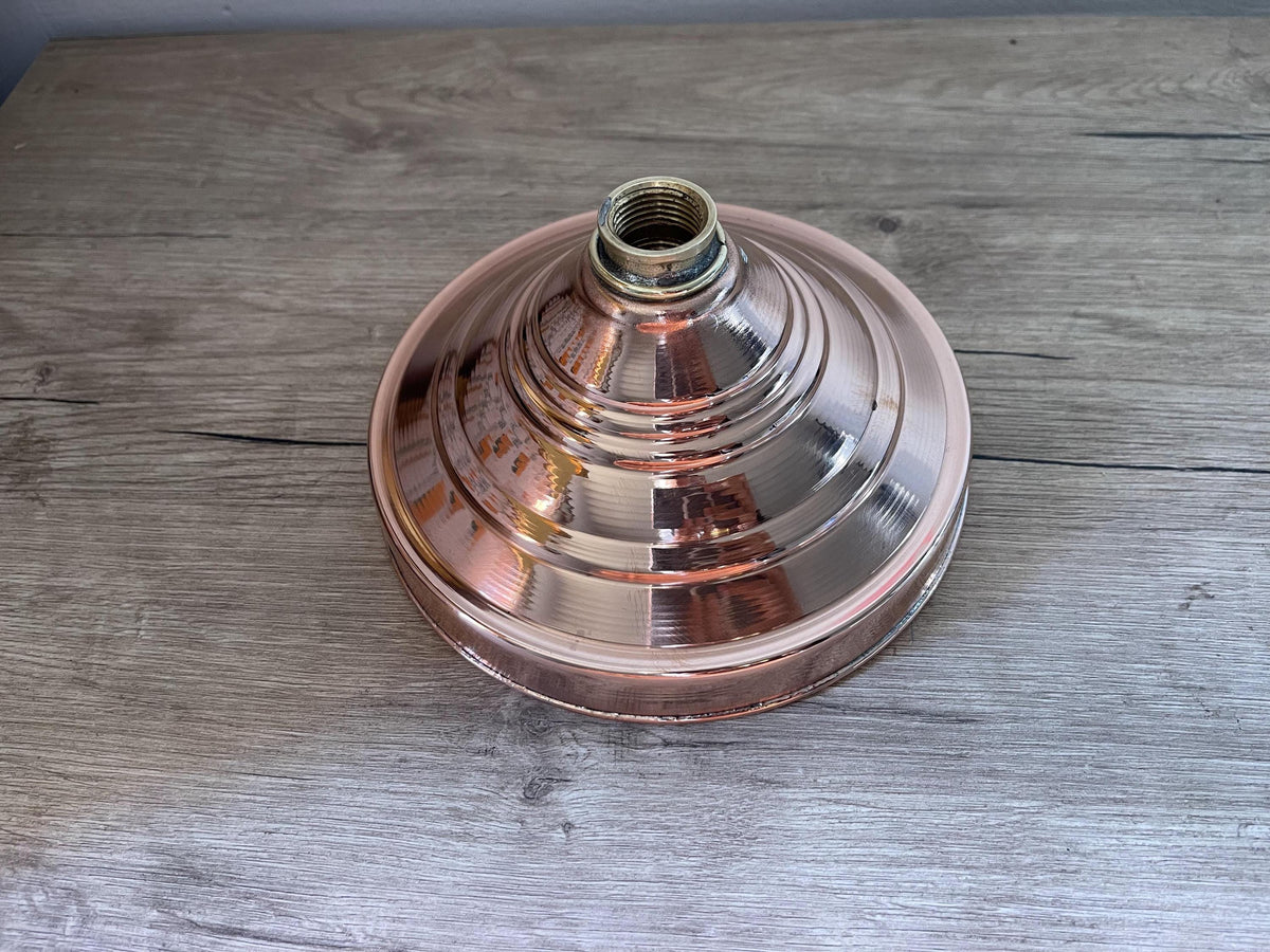 Unlacquered Solid Copper Shower Head, Outdoor Rain Shower Head, Copper Showerhead, Rainfall Shower, Copper Shower for Ou