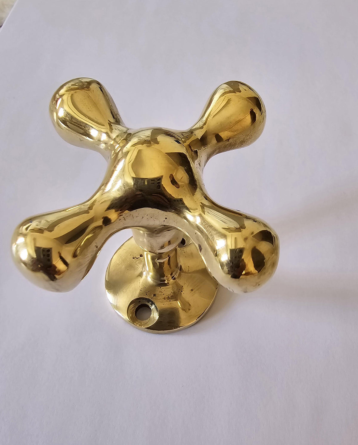 Moroccan Brass Hooks For Wall, Cross handle towel hook, Wall Hooks Wall Decor Wall Towel Holder for Bathroom