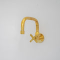Solid Brass Pot Filler, Brass Wall Mount Stove Faucet