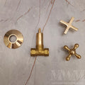 Handmade Solid Brass Gate Valve 1/2 inch