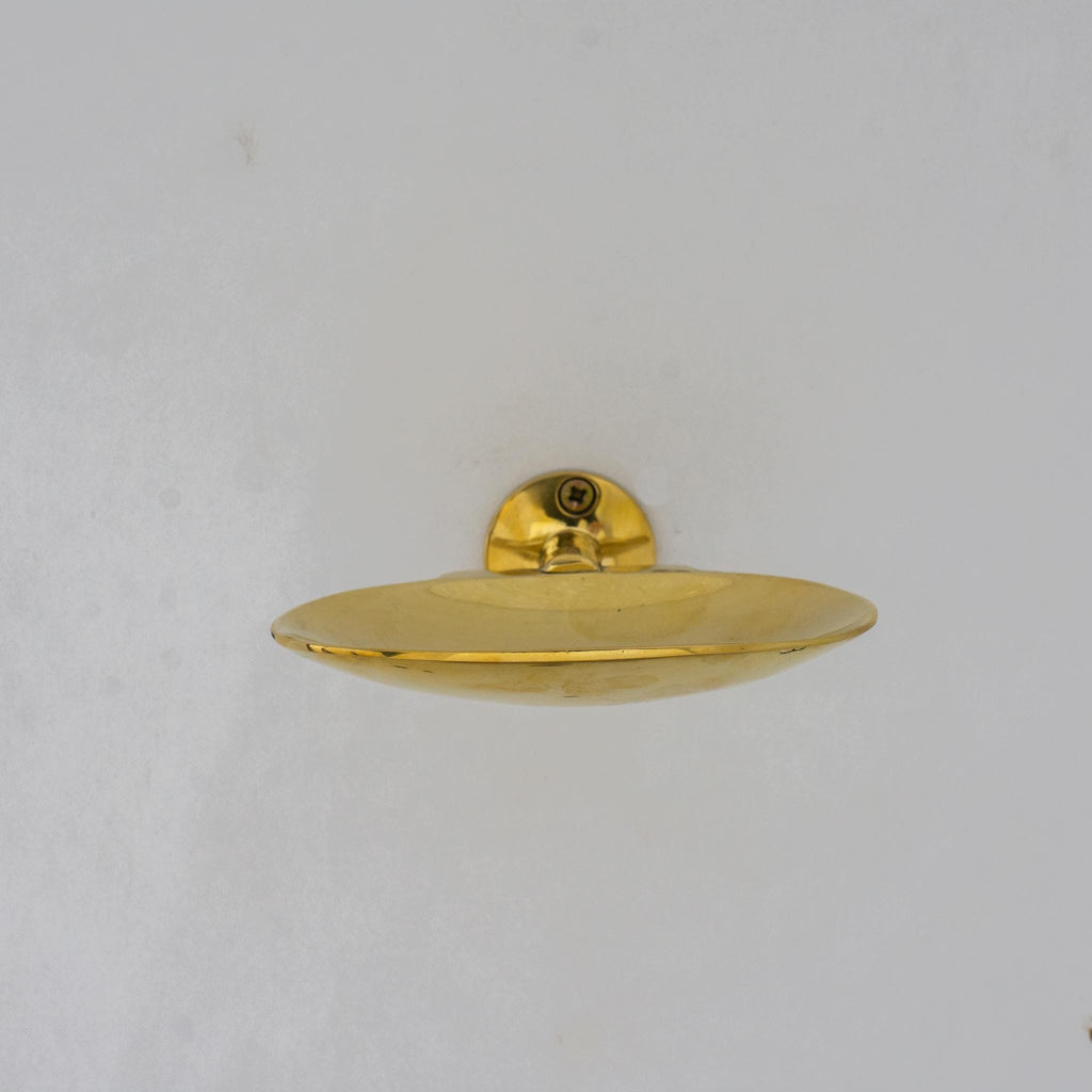 Handcrafted Solid Brass Wall-Mounted Soap Holder