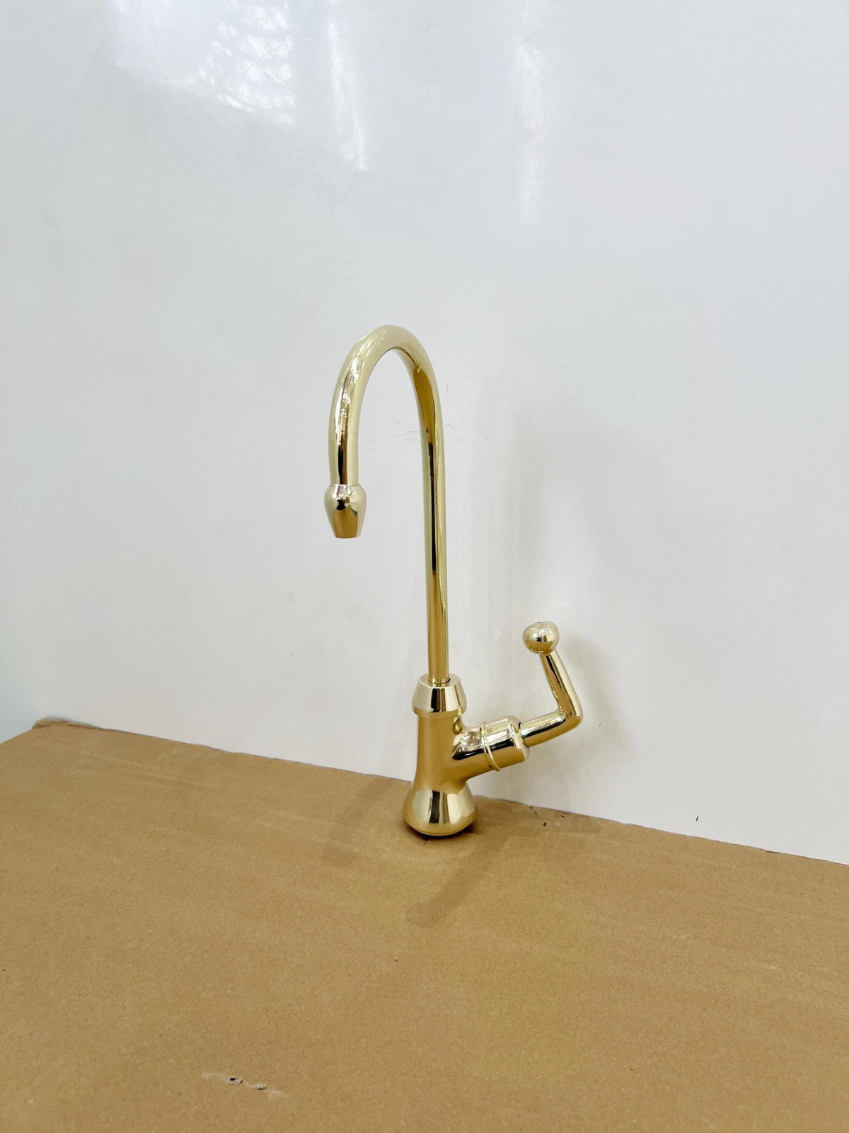 Unlacquered Brass Cold Water Dispenser Faucet, Single Hole Single Handle Kitchen Faucet, Unlacquered Brass Water Faucet,