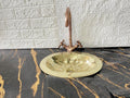 Copper Gooseneck Faucet with Engraved Finish, Single Hole Kitchen Faucet, Bathroom Faucet, Handmade Brass Faucet, 19" Br