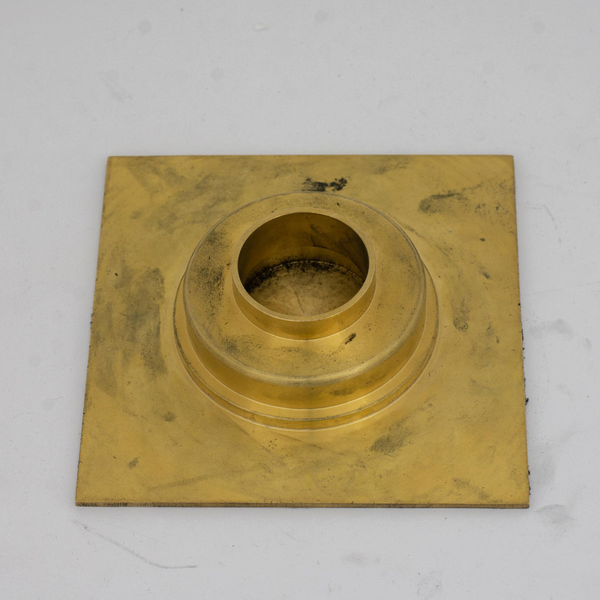 Solid Brass Floor Drain, Engraved Square Shower Drain