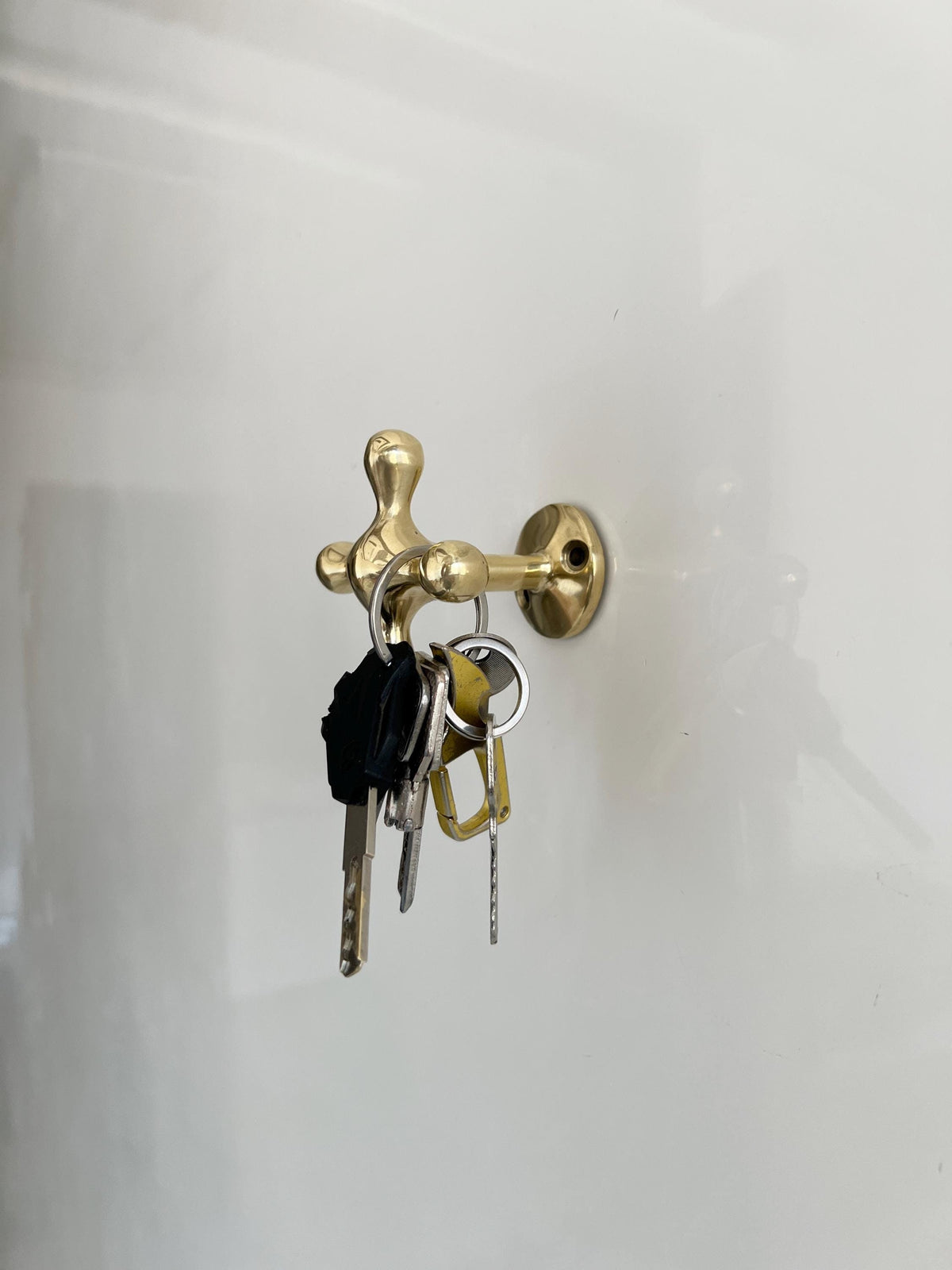 Bathroom Towel Hooks, Unlacquered Brass Wall Hook & Coat Hook, Stylish Wall Towel Hanger for Bathrooms, Unique Brass Hoo